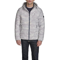 Мужская куртка с капюшоном Tommy Hilfiger на молнии 1159843966 (Серый XXL)