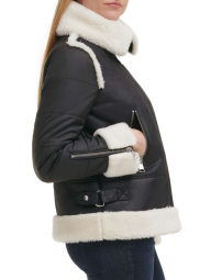 Женская комбинированная куртка Karl Lagerfeld Paris 1159845894 (Черный XS)