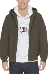 Чоловіча куртка Tommy Hilfiger з підкладкою із шерпи 1159845993 (Оливковий XXL)