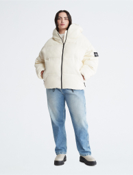 Женский короткий пуховик Calvin Klein 1159847535 (Белый 2X)