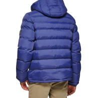 Чоловіча куртка Tommy Hilfiger пуховик з капюшоном 1159848534 (Синій XXL)