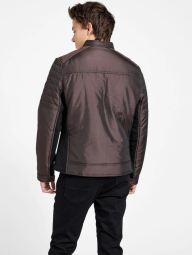 Мужская куртка GUESS на молнии 1159851108 (Коричневый XL)