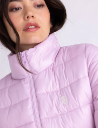 Жіноча куртка пуховик US Polo Assn 1159851765 (бузковий L)