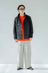 Комбинированная стеганая куртка JW ANDERSON and UNIQLO 1159853516 (Синий XL)