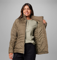 Женская стеганая куртка Columbia 1159853472 (Зеленый M)