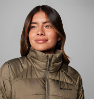 Женская стеганая куртка Columbia 1159853472 (Зеленый M)