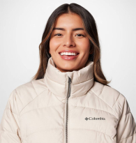 Женская стеганая куртка Columbia 1159855198 (Молочный L)
