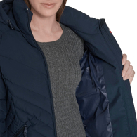 Женская стеганая куртка Tommy Hilfiger 1159856840 (Синий XL)