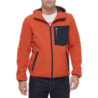 Мужская непромокаемая куртка Levi's с капюшоном 1159856868 (Оранжевый XL)