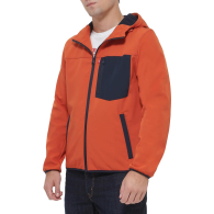 Чоловіча куртка непромокальна Levi's з капюшоном 1159856868 (Помаранчевий XL)