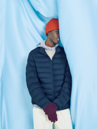 Куртка на блискавці PUFFTECH UNIQLO 1159858369 (Синій XXL)