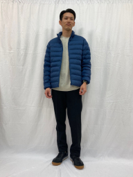 Куртка на блискавці PUFFTECH UNIQLO 1159858369 (Синій XXL)