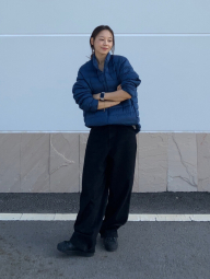 Куртка на блискавці PUFFTECH UNIQLO 1159858369 (Синій XXL)