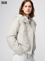 Куртка парку UNIQLO PUFFERTECH 1159858402 (Сірий M)