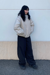 Куртка парку UNIQLO PUFFERTECH 1159858402 (Сірий M)