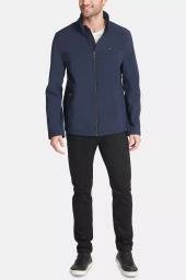 Чоловіча водовідштовхувальна куртка Tommy Hilfiger 1159858941 (Синій S)