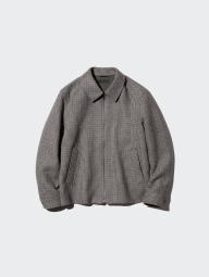 Куртка-сорочка UNIQLO на блискавці 1159858987 (Коричневий L)