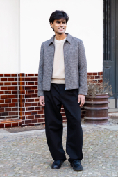 Куртка-рубашка UNIQLO на молнии 1159858987 (Коричневый L)