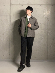 Куртка-рубашка UNIQLO на молнии 1159858987 (Коричневый L)