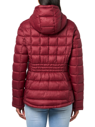 Cтеганая куртка с капюшоном Tommy Hilfiger 1159859003 (Бордовый L)