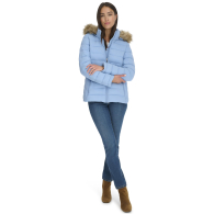 Жіноча стьобана куртка Tommy Hilfiger 1159859241 (Блакитний XL)