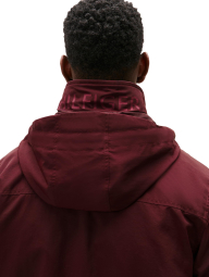 Чоловіча водовідштовхувальна куртка Regatta Tommy Hilfiger 1159859340 (Бордовий L)