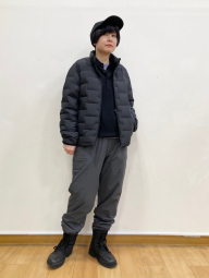 Куртка PUFFTECH UNIQLO на блискавці 1159859462 (Чорний XL)