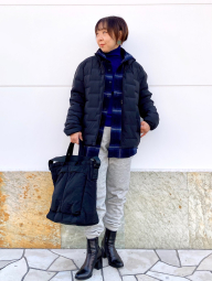 Куртка PUFFTECH UNIQLO на блискавці 1159859462 (Чорний XL)