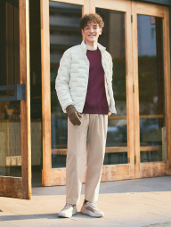 Куртка PUFFTECH UNIQLO на молнии 1159860057 (Серый XXL)