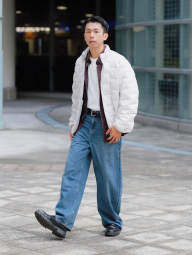 Куртка PUFFTECH UNIQLO на блискавці 1159860057 (Сірий XXL)