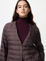Легка куртка PUFFERTECH Uniqlo 1159860588 (Бордовий XS)