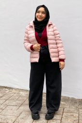 Легка куртка PUFFERTECH UNIQLO 1159860470 (рожевий S)