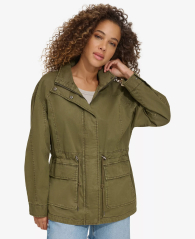 Женская хлопковая куртка Levi's 1159860483 (Оливковый XXL)