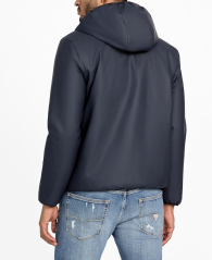 Мужская куртка GUESS с капюшоном 1159860568 (Синий L)