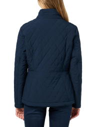 Жіноча стьобана куртка Tommy Hilfiger на блискавці 1159860601 (Синій S)