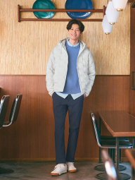 Мужская куртка PUFFTECH UNIQLO 1159860737 (Серый XXL)