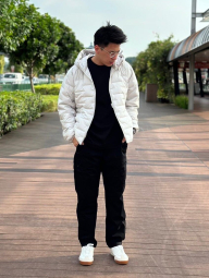 Мужская куртка PUFFTECH UNIQLO 1159860737 (Серый XXL)