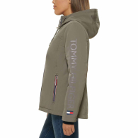 Женская куртка с капюшоном Tommy Hilfiger 1159860796 (Серый S)