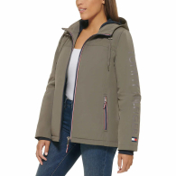 Жіноча куртка з капюшоном Tommy Hilfiger 1159860796 (Сірий S)