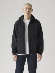 Чоловіча куртка Soft Shell Levi's з капюшоном 1159861375 (Чорний S)