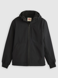 Мужская куртка Soft Shell Levi's с капюшоном 1159861351 (Черный XL)