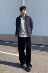 Куртка на молнии PUFFTECH UNIQLO 1159861898 (Синий 3XL)