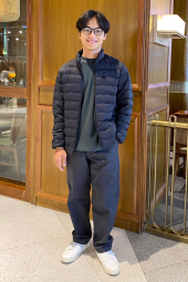 Куртка на молнии PUFFTECH UNIQLO 1159861899 (Черный 3XL)