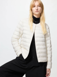 Легкая куртка PUFFERTECH Uniqlo 1159862214 (Молочный L)