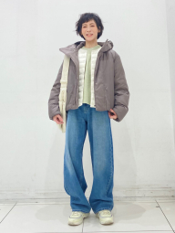 Легкая куртка PUFFERTECH Uniqlo 1159862214 (Молочный L)