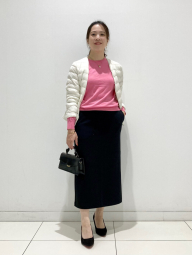 Легкая куртка PUFFERTECH Uniqlo 1159862214 (Молочный L)