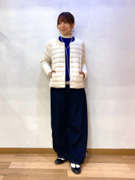 Легкая куртка PUFFERTECH Uniqlo 1159862214 (Молочный L)