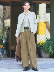 Легкая куртка PUFFERTECH Uniqlo 1159862438 (Молочный XL)