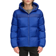 Мужская куртка Tommy Hilfiger с капюшоном 1159862270 (Синий XXL)
