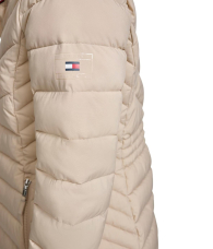 Женская стеганая куртка Tommy Hilfiger на молнии 1159863454 (Бежевый M)